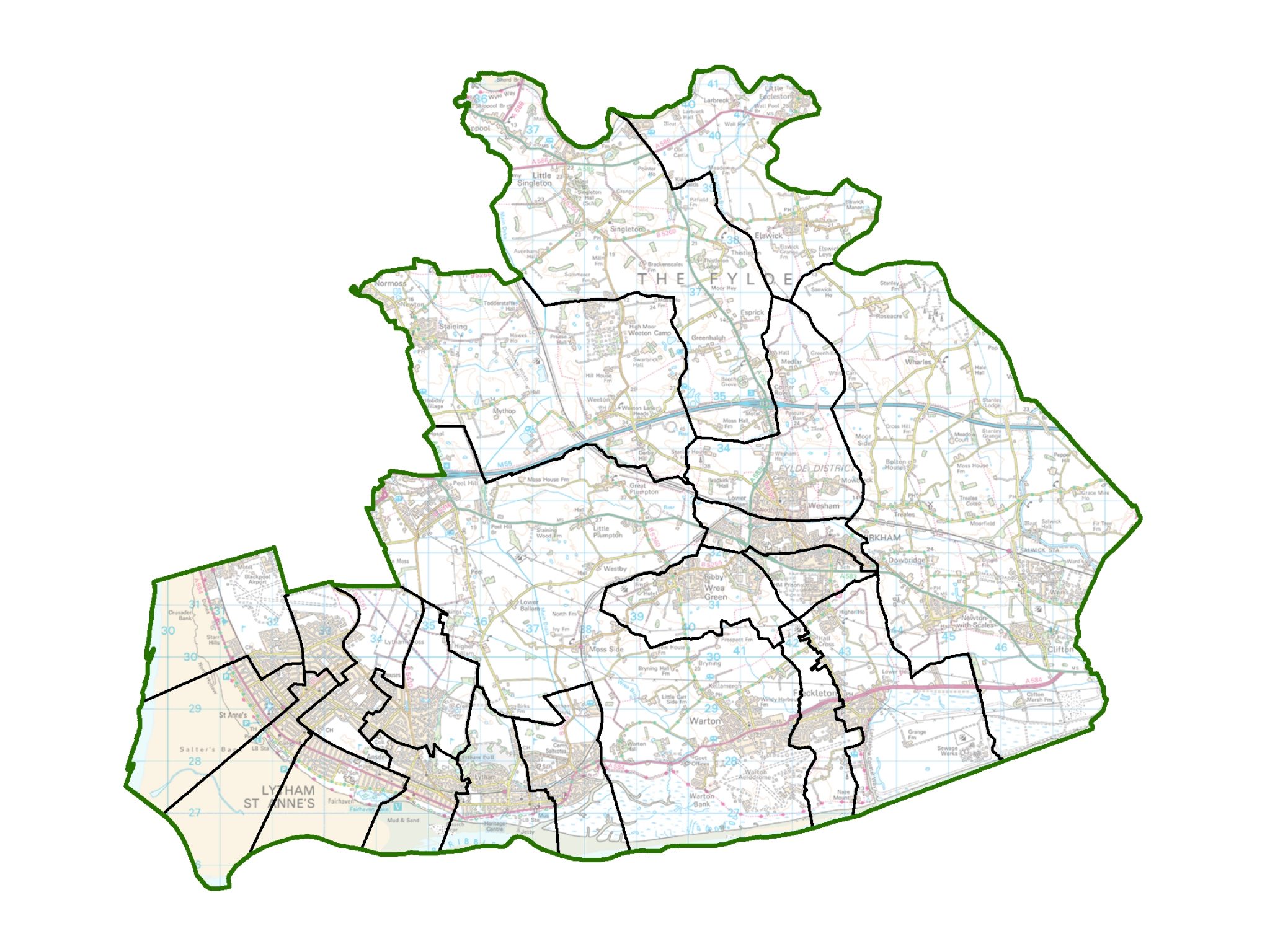 Have your say on a new political map for Fylde Borough Council Fylde