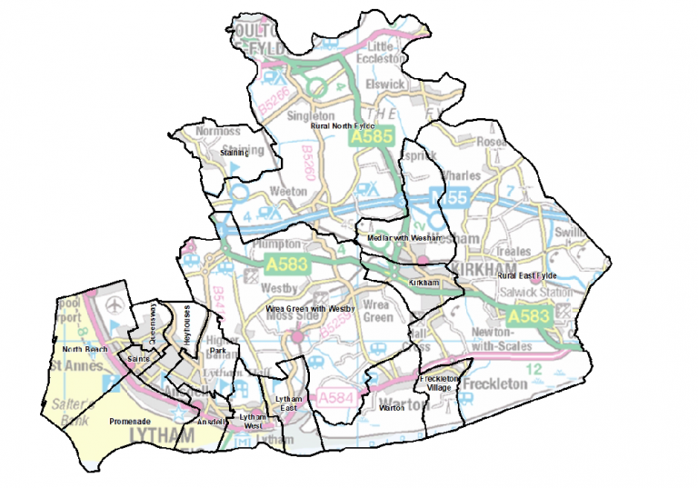 Have Your Say On A New Political Map For Fylde Borough Council Fylde