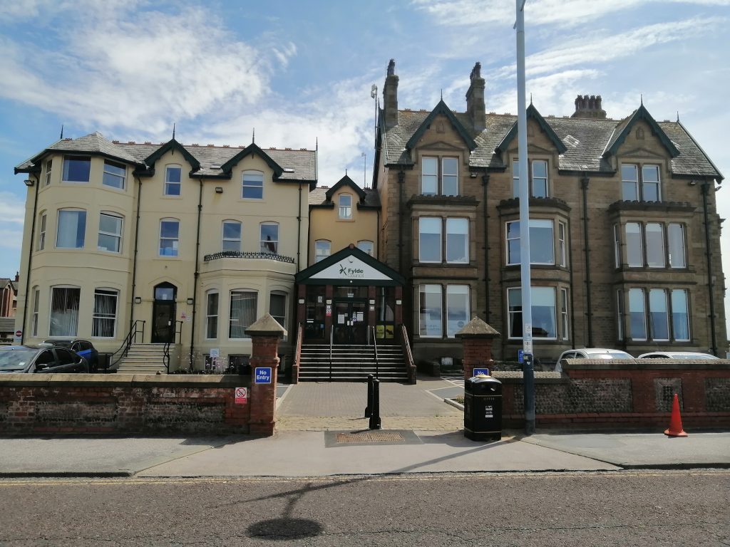 Fylde Council's offices at the Town Hall in St Annes